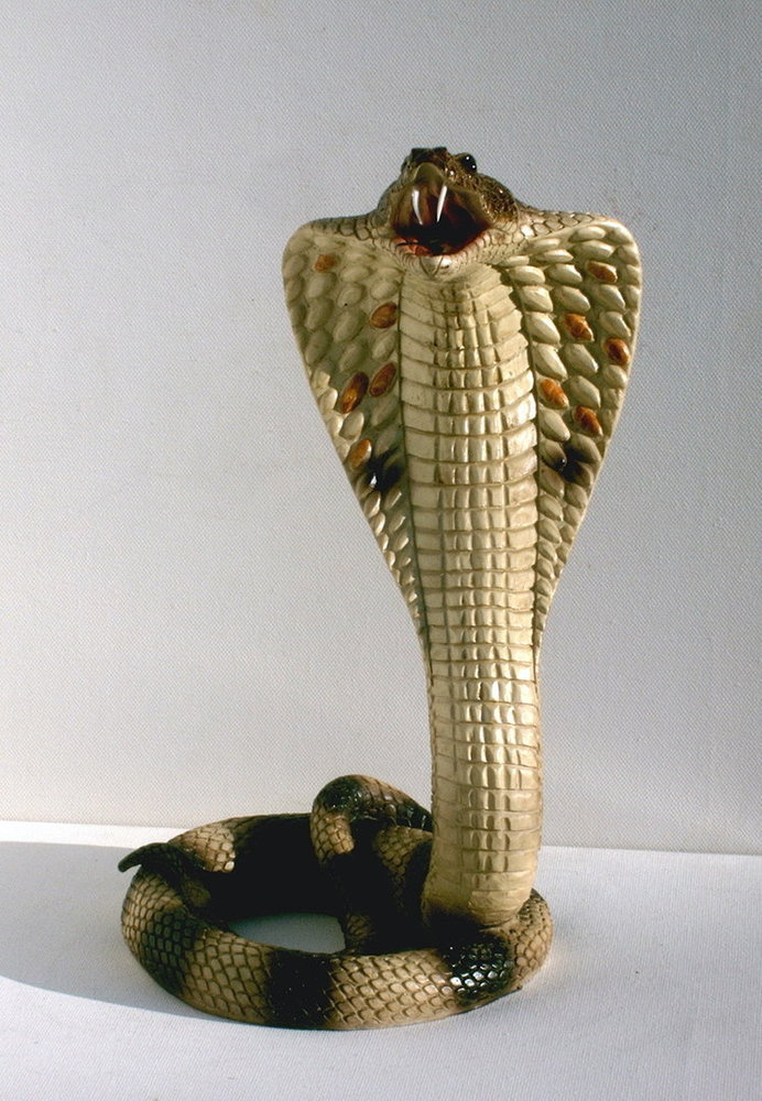 Figur Lebensecht Toys Hochwertig Realistisch Cobra Schlange Modell Kopie Tier 